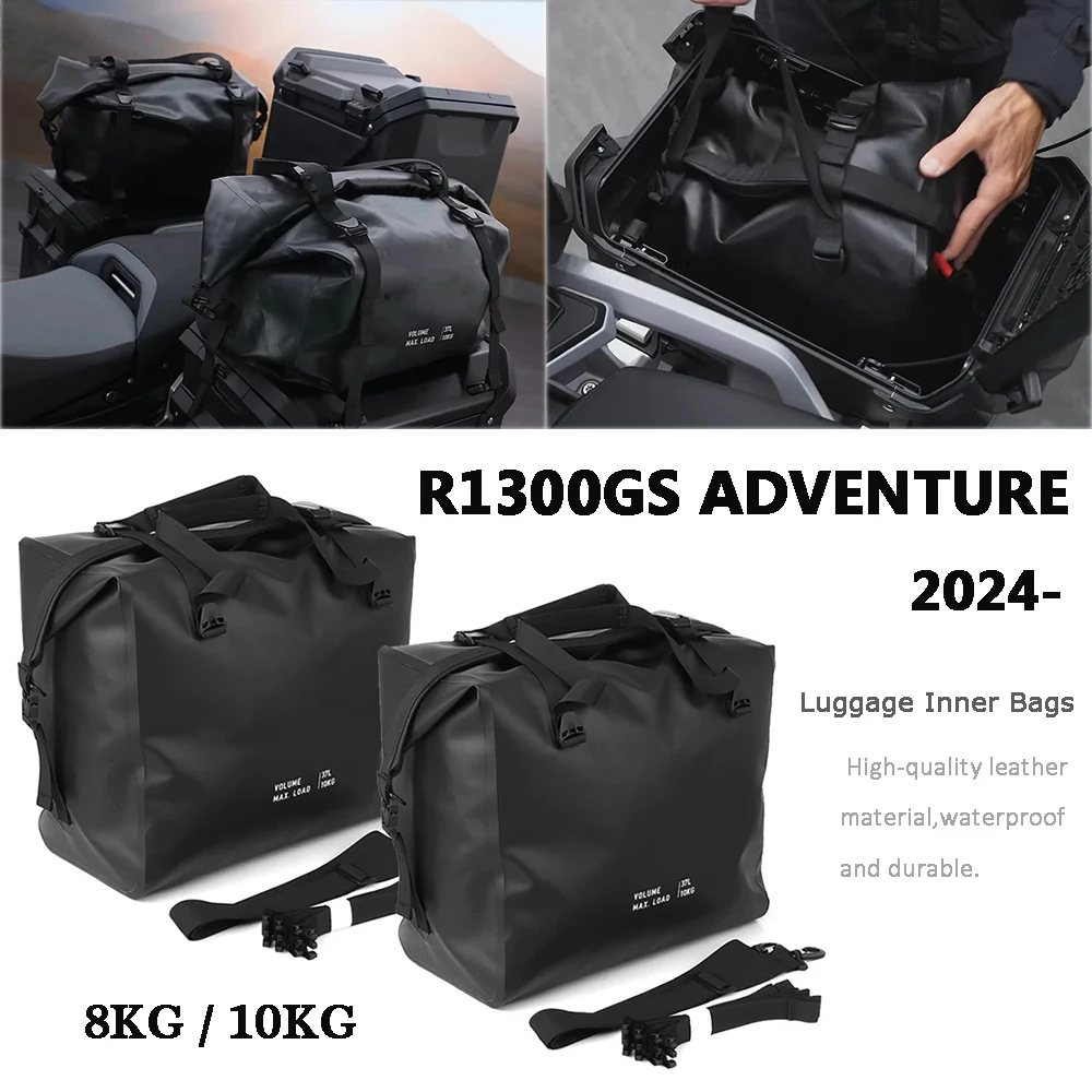 

Motorcycle Case Inner Liner Bags For BMW R1300GS ADV R 1300 GS Adventure 2024 2025 Waterproof Luggage Organizer