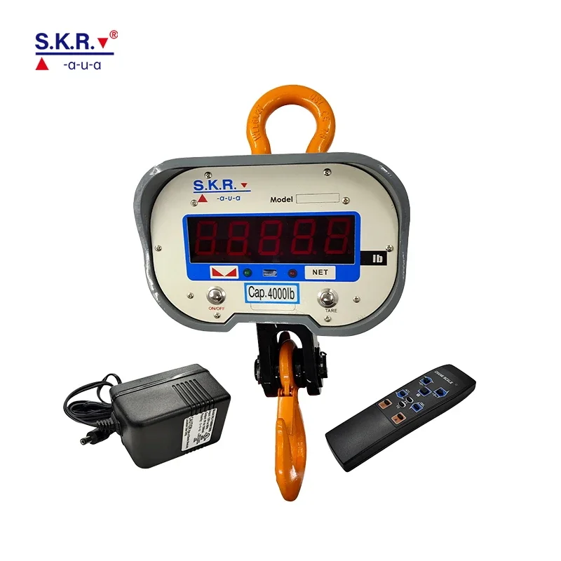 SKR industrial wireless digital electric crane scale 300kg ocs digital crane scale 1000kg 5000kg