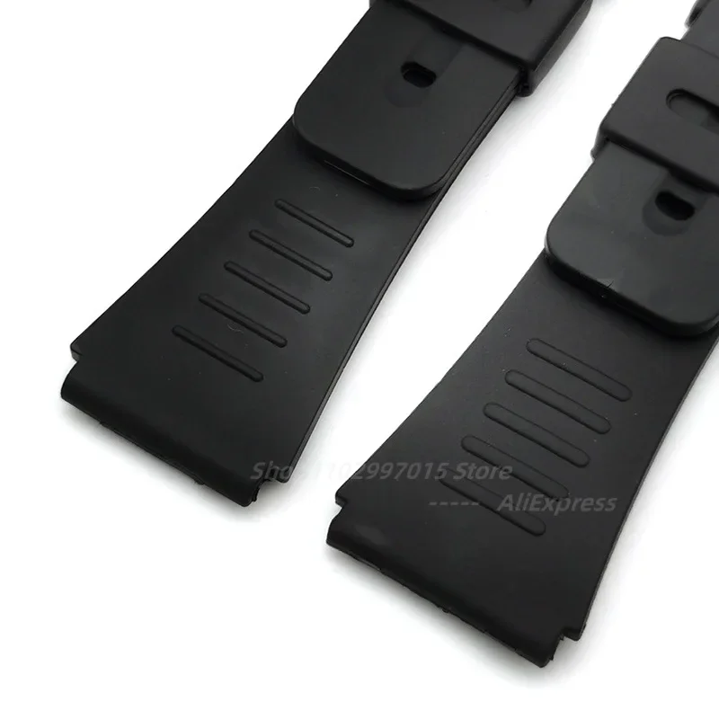 For CASIO Silicone Watch Strap 20mm 22mm Band for Casio W-720 W-722 W-741 WL-100 CA-53 CA-61 Resin Bracelet Accessories