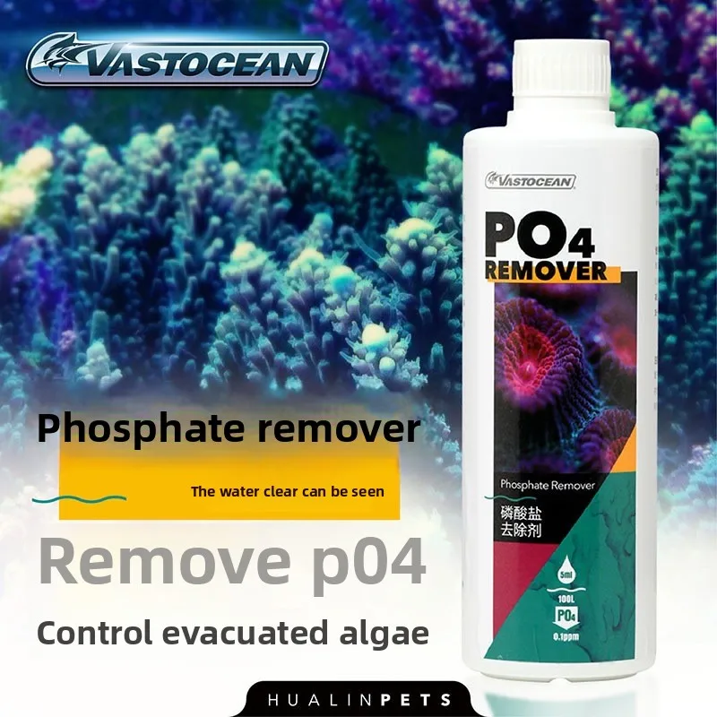 

VASTOCEAN Ultra-Strong Phosphate Remover-Rapid PO4 Absorber for Saltwater/Freshwater Aquarium,Long-Lasting Algae Control