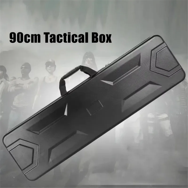 90cm Box Archer's Suitcase Fishing Gear Toolbox Bow Arrow Case Storage Pack Safety Shockproof Sponge Waterproof Bag