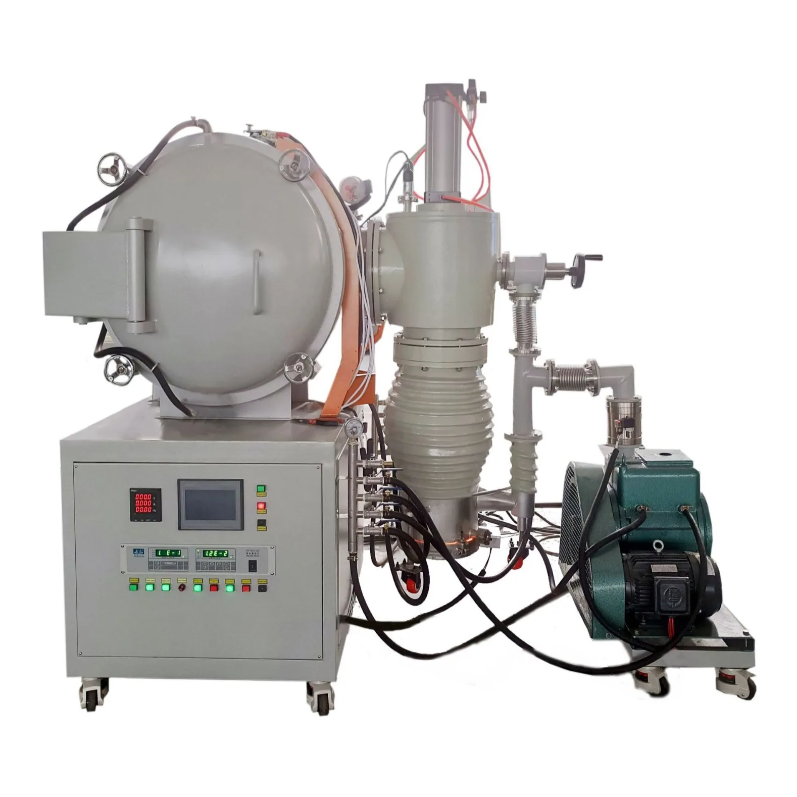 Thermal vacuum brazing furnace 750 degrees -1450 degrees copper aluminum alloy