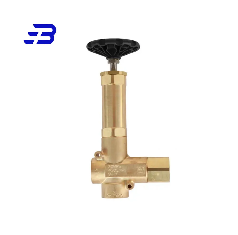 

VRP450 pressure regulator 450Lpm high flow rate bypass pressure washer unloader valve sanitation truck, road sweeper accessories