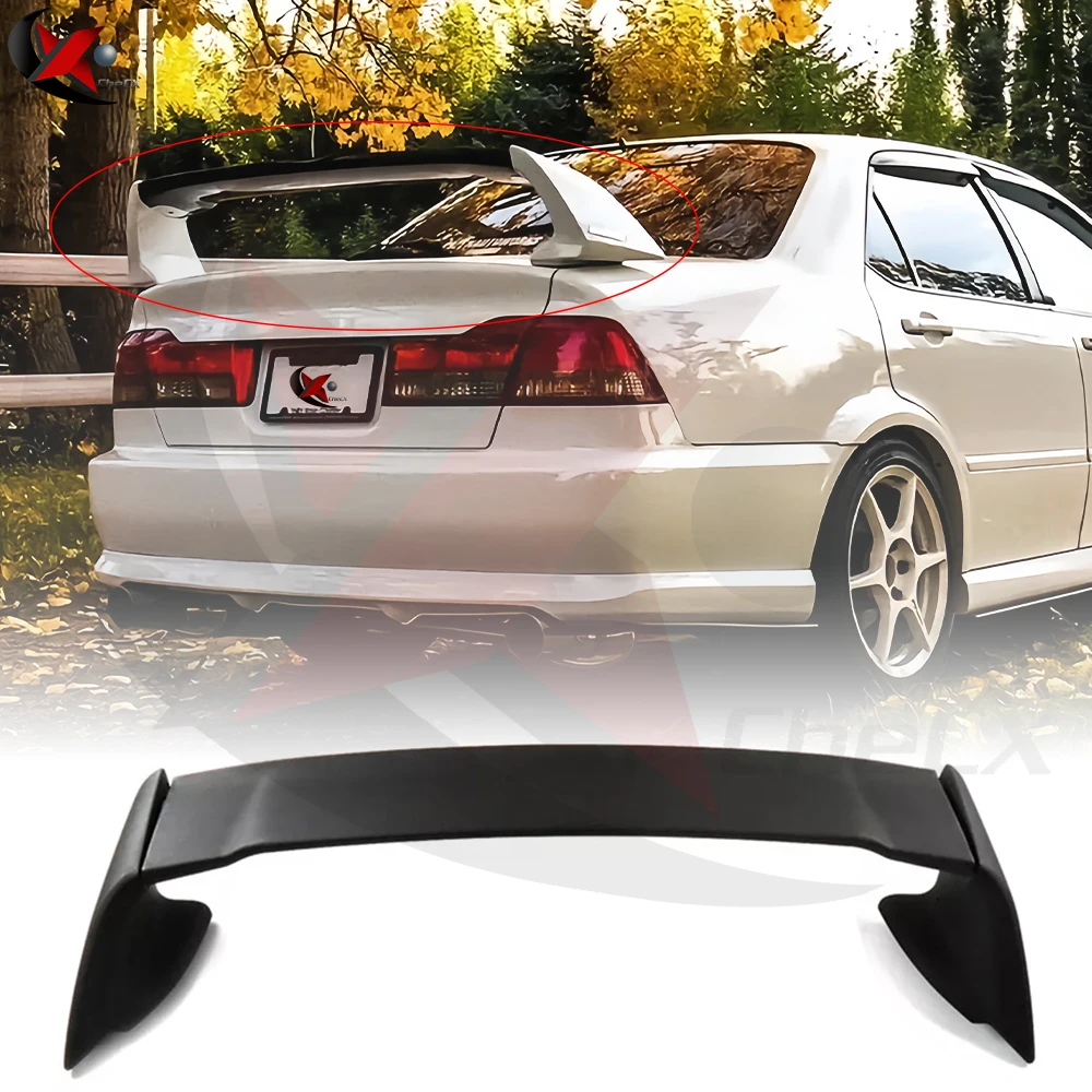 

For Honda Accord 6th/7th/7.5th Gen Sedan 4-Door Spoiler 1998-2008 High Quality ABS 3-Parts Rear Trunk Cover Wings Spoiler