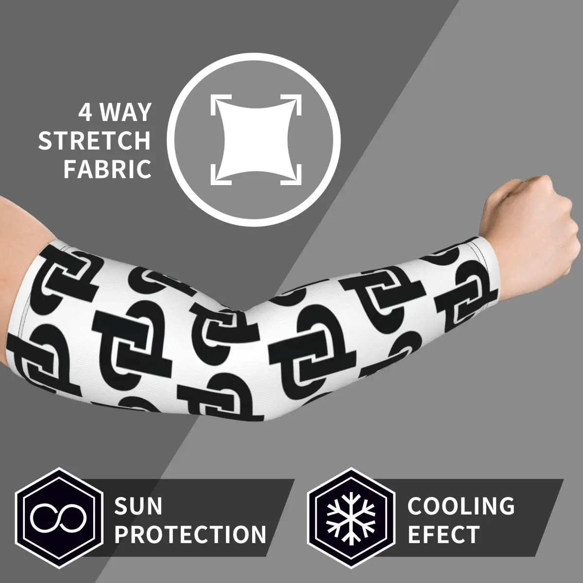 Jul - Dp アームスリーブ メンズ レディース 日焼け止め UVカット タトゥーカバー スポーツ冷却 サイクリング