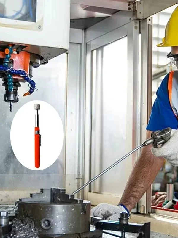 المغناطيسي قابل للسحب لاقط قضيب المغناطيسي شفط المحمولة تلسكوبي المغناطيس القلم متعدد الوظائف النازع القلم كليب أدوات إصلاح #2