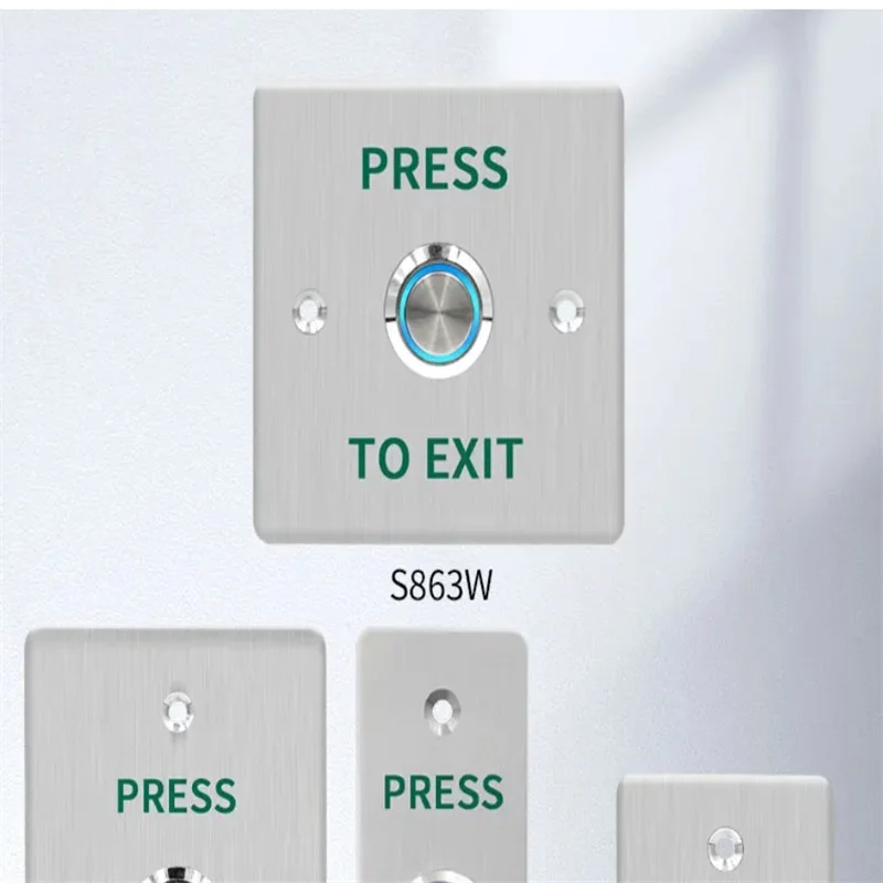 زر الخروج مع LED لنظام التحكم في الوصول إلى الباب