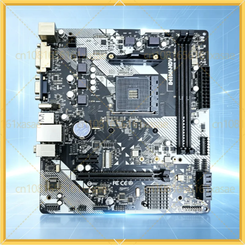 Used ASRock B450M-HDV R4.0 AM4 mATX Motherboard B450 DDR4 M.2 HDMI Support AMD Ryzen 1/2/3 Gen CPU