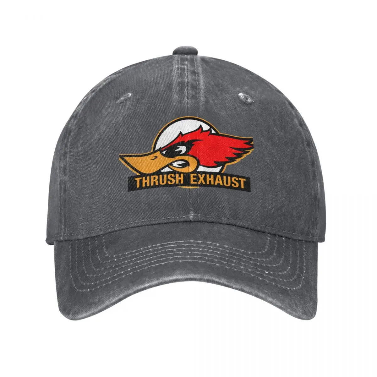 THRUSH EXHAUST BRIGHT RED Baseball Cap Rugby custom Hat Men's Caps Women's