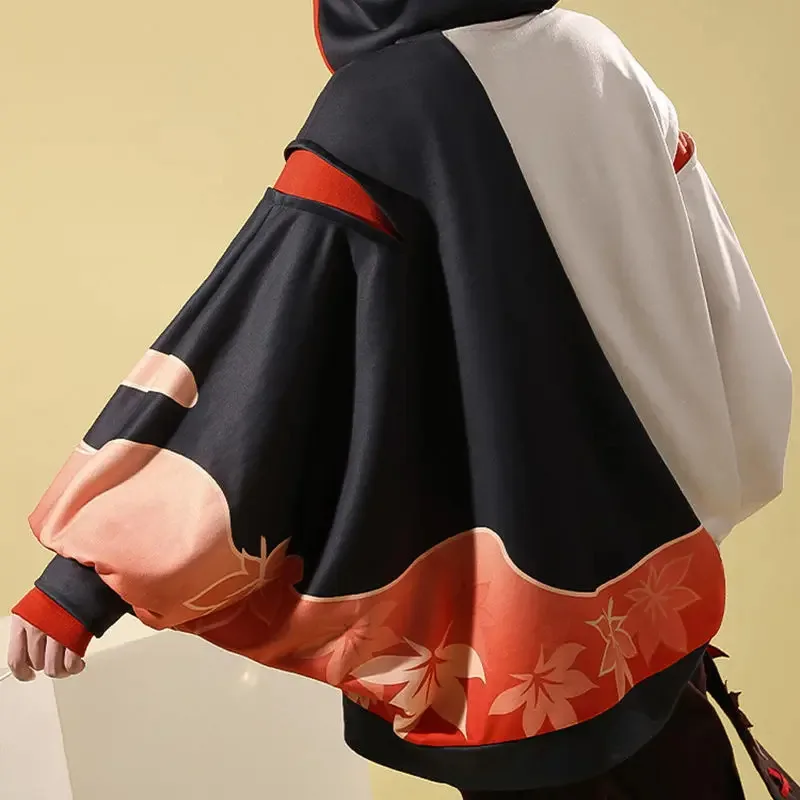 Sky05 لعبة Genshin Impact Kaedehara Kazuha Doujin هوديي Genshin Impact Kazuha لباس غير رسمي أزياء تنكرية Hoodie99Ji *