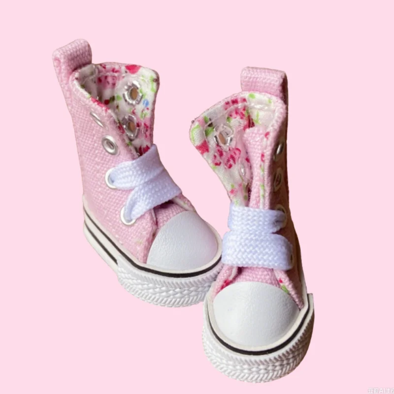 Tilda-Botas de muñeca Blythe de 3,5 cm, zapatos bonitos de lona para BJD, zapatillas de deporte informales para muñecas, accesorios, un par, 1/8