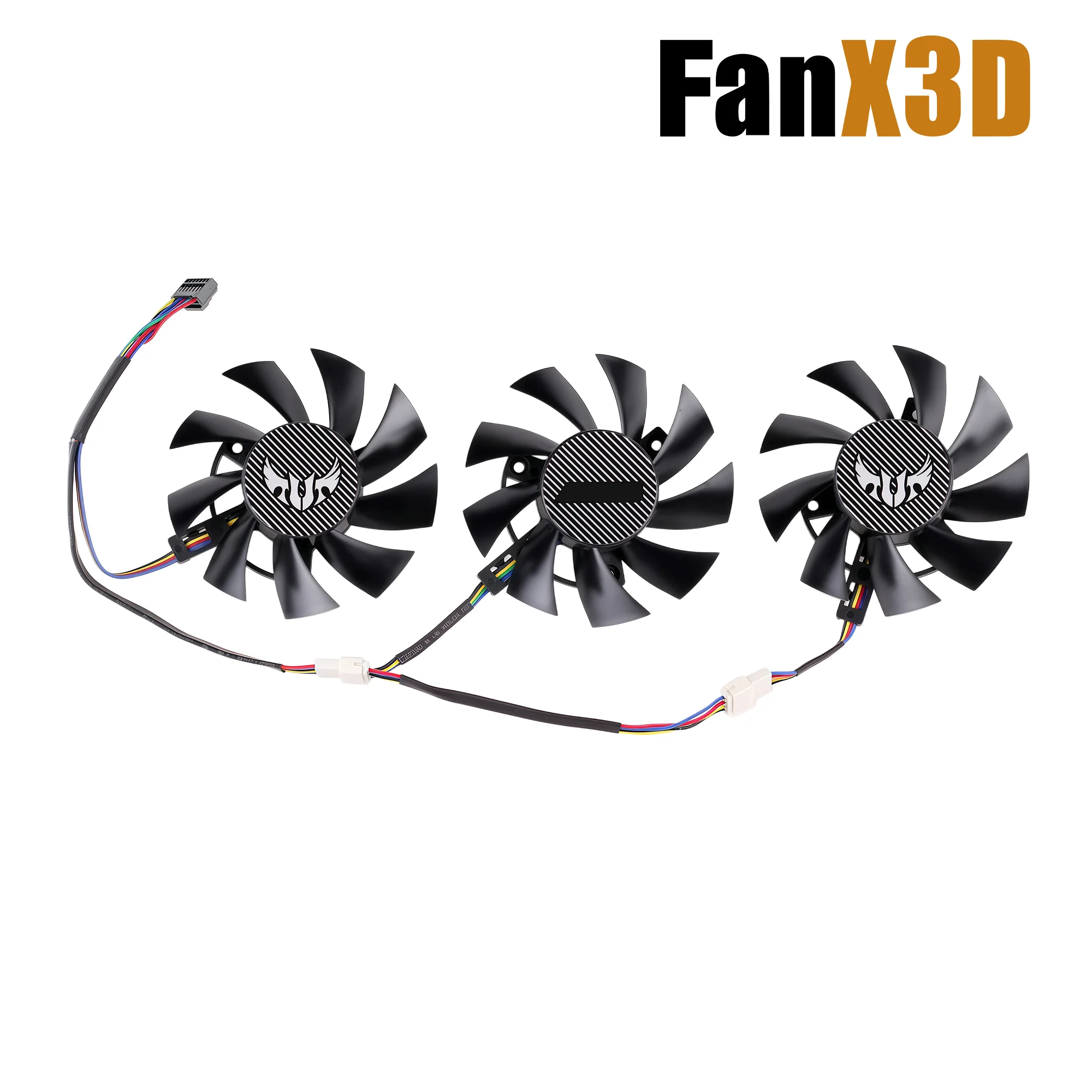75MM FD8015U12S Cooling Fan For ASUS GTX 1660 SUPER Ti RX 5700 XT TUF X3 OC Graphics Video Card Fan PLA08015S12HH T128015SU