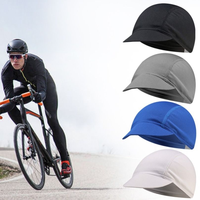 Summer New Cycling Cap Bicycle Hat With Visor UV Protection Sun Block Headwear For Men Women Road Bike Head Caps Helmet Liner