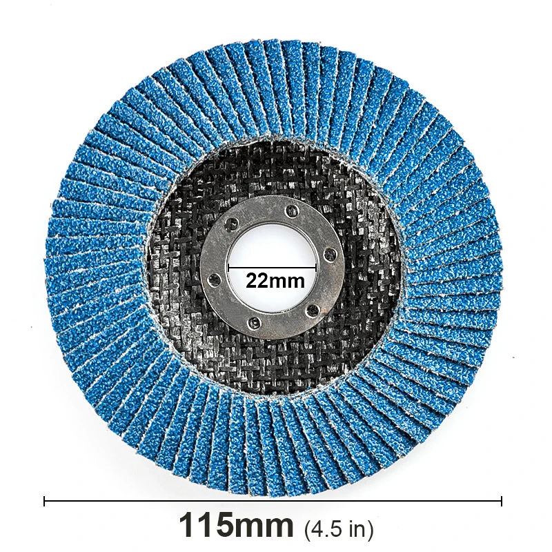 XCAN Flap Discs Sanding Discs 115mm 4.5 inch 40/60/80/120 Grit Grinding Wheel Blade for Angle Grinder Abrasive Tool Sanding Disc