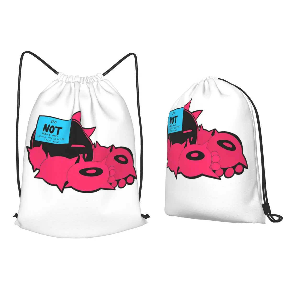 Just Shapes And Beats Blixer Bad Cat Backpacks Portable Drawstring Bags Sports Bag Book Bags for Man Woman Students