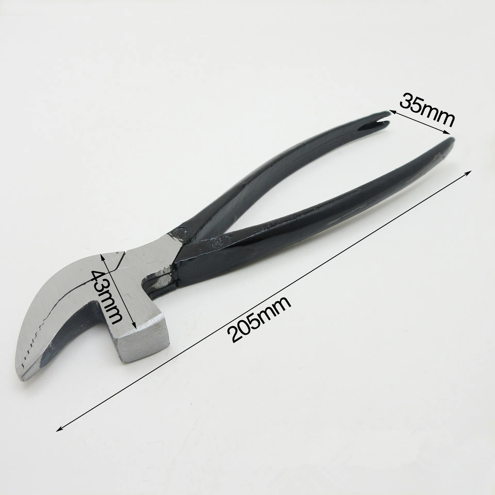 Iron Pliers for Shoe Cobbler, Leather Working Tool, Tack Hammer Repair, Shoemaker Material Tools, 1PC