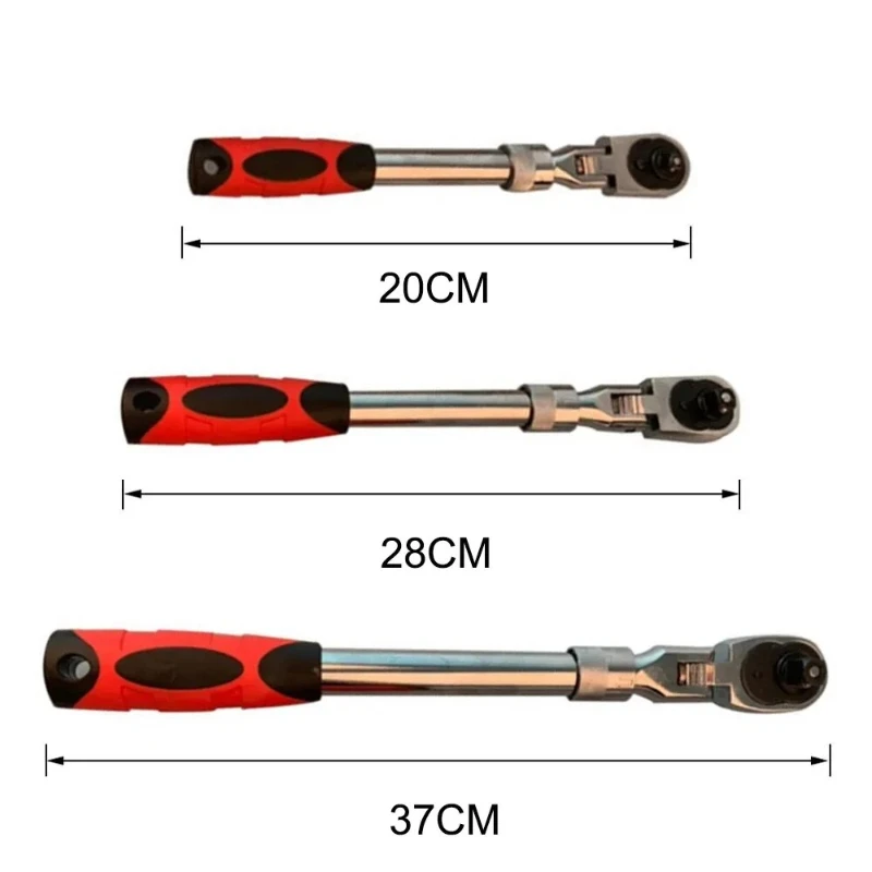 Imagem -06 - Duffy Zhongfei Xiaofei Auto 2-way Soquete Cabeça Torque Chave Repair Tool Grupo Flexível Alta 72 Dentes Catraca Rápida 8