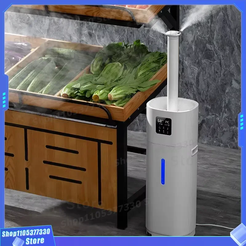 18L Smart WiFi Humidifier Floor Standing Cold Mist Air Diffuser for Home Graffiti Design Large Capacity Ultrasonic Vaporizer