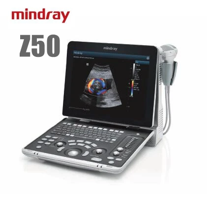 의료용 초음파 기기, 휴대용 Mindray Z50BW 컬러 도플러 진단, 초음파 이미징 시스템, 3D, 4d 초음파 스캐너 