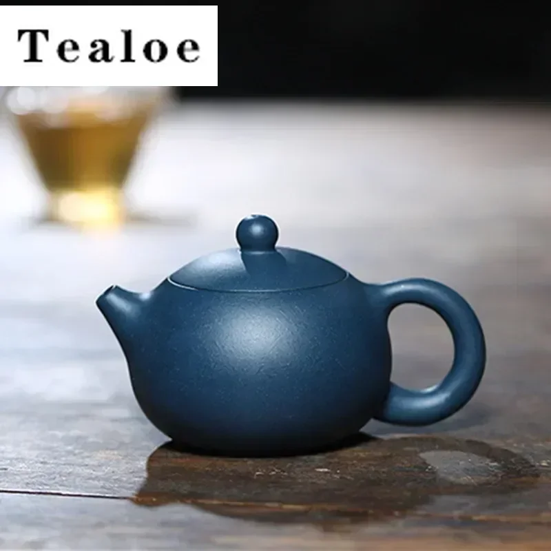 100ml Yixing Small Capacity Purple Clay Teapot Kettle Handmade Ball Hole Filter Xishi Tea Pot Chinese Raw Ore Zisha Tea Set