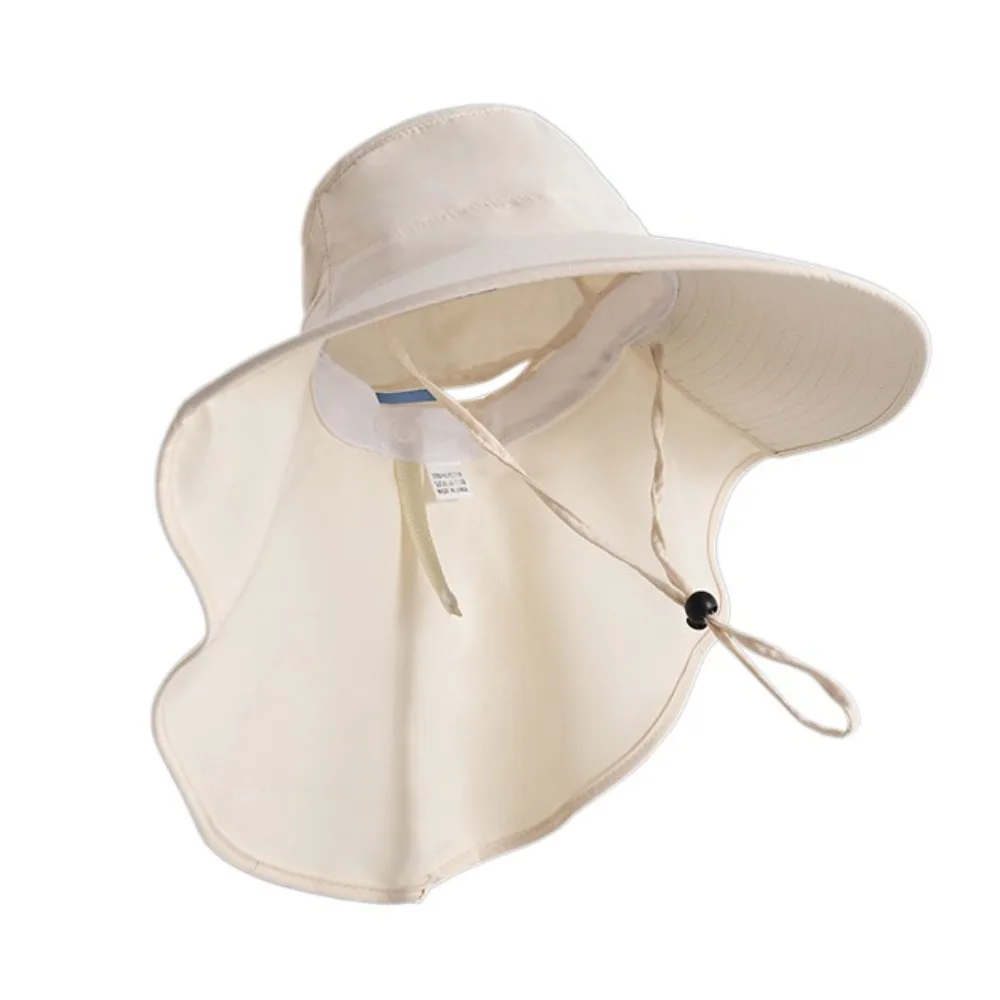 Trendy Anti-UV Wide Brim Sun Hat Foldable Korean Style Sun Protection Hat Outdoor 50+ UPF Women Bucket Hats Outdoor Sport