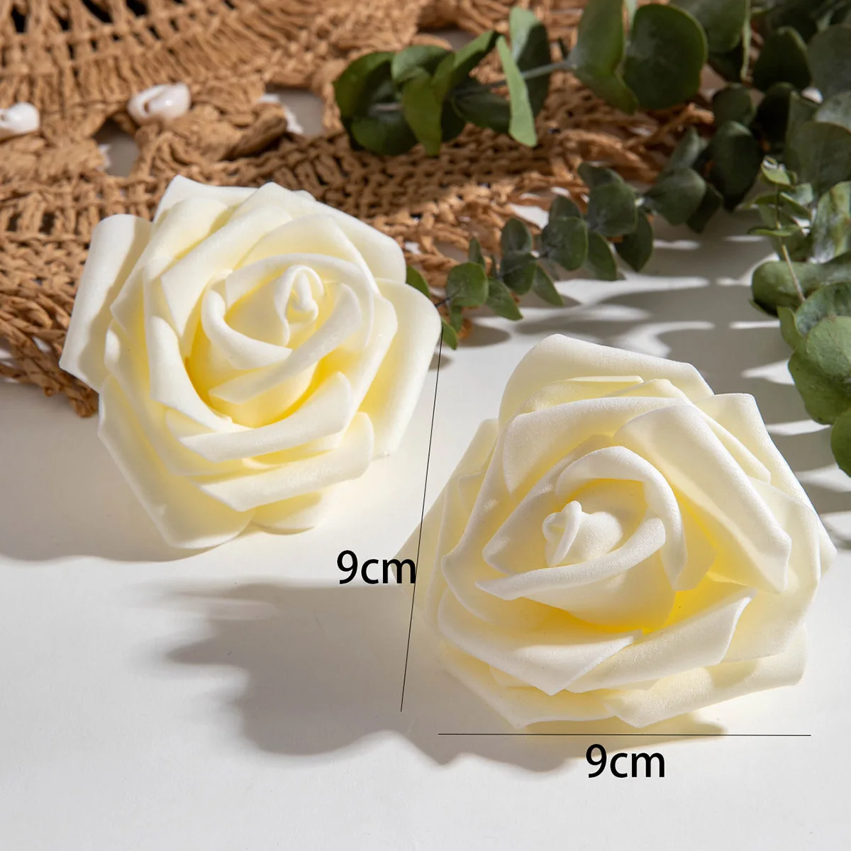 Tocona Pretty Big Rose Flowers Stud Earrings for Women New Simple Trend Design Jewelry Party Accessories Gift Wholesale