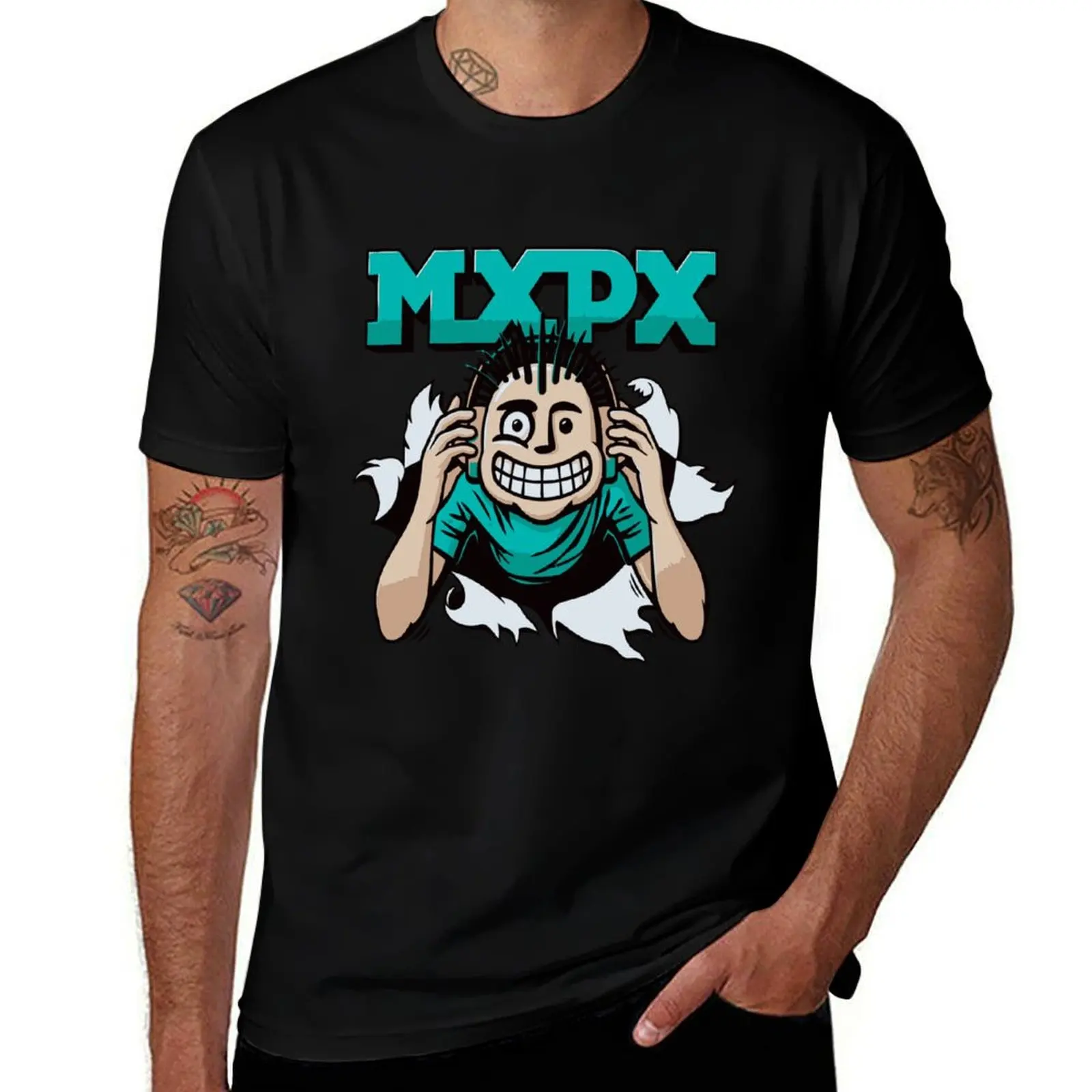 

mxpx music T-Shirt funny t shirts cotton t shirts for man graphic funny T-Shirt