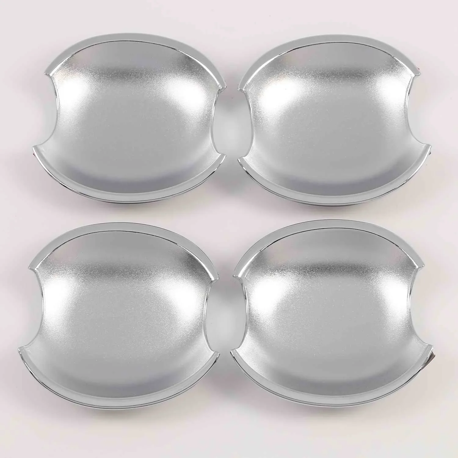 

Outer Side Door Handle Cup Bowl Lid Cover Trim For 2003-2008 Mazda 6 Sedan 4-Door Chrome ABS 4pcs