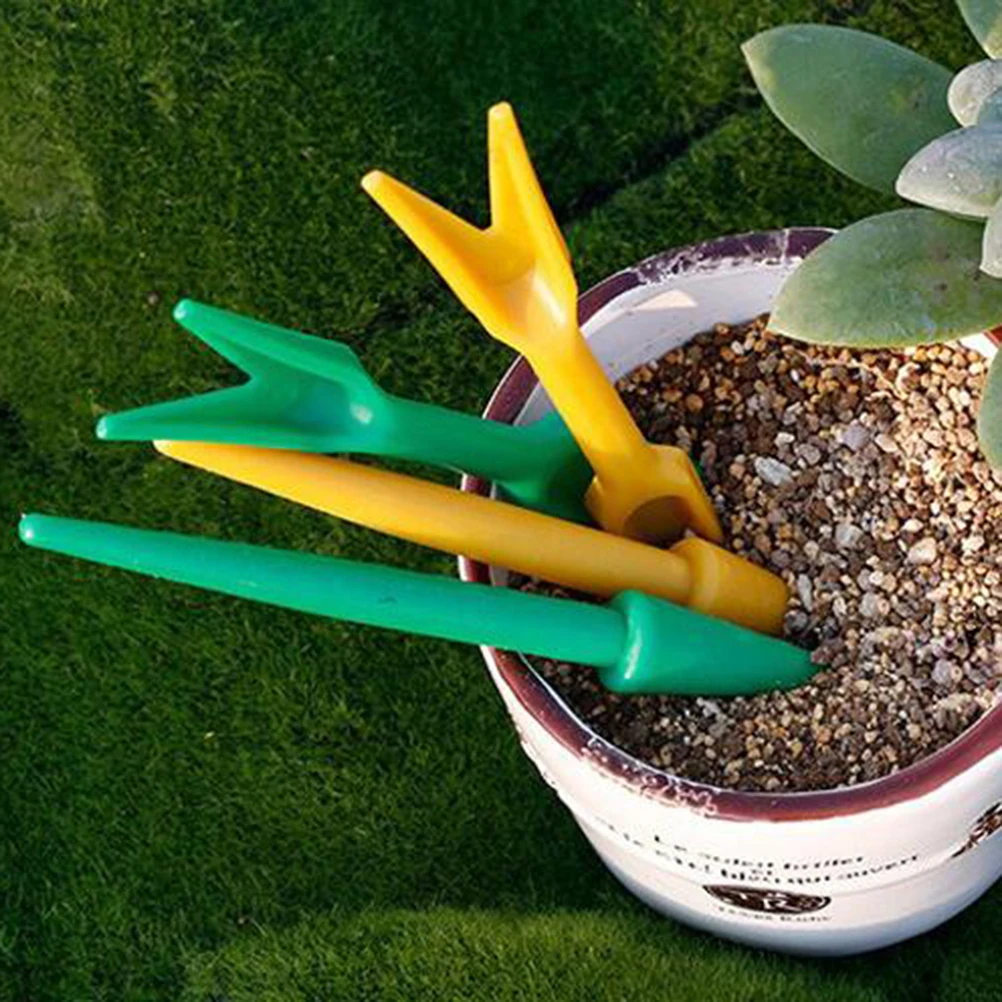 

2Pcs Plastic Transplanting Shovels Durable Reusable for Seedling Digging Garden Succulent Planting Weeding Soil Loosening Tools