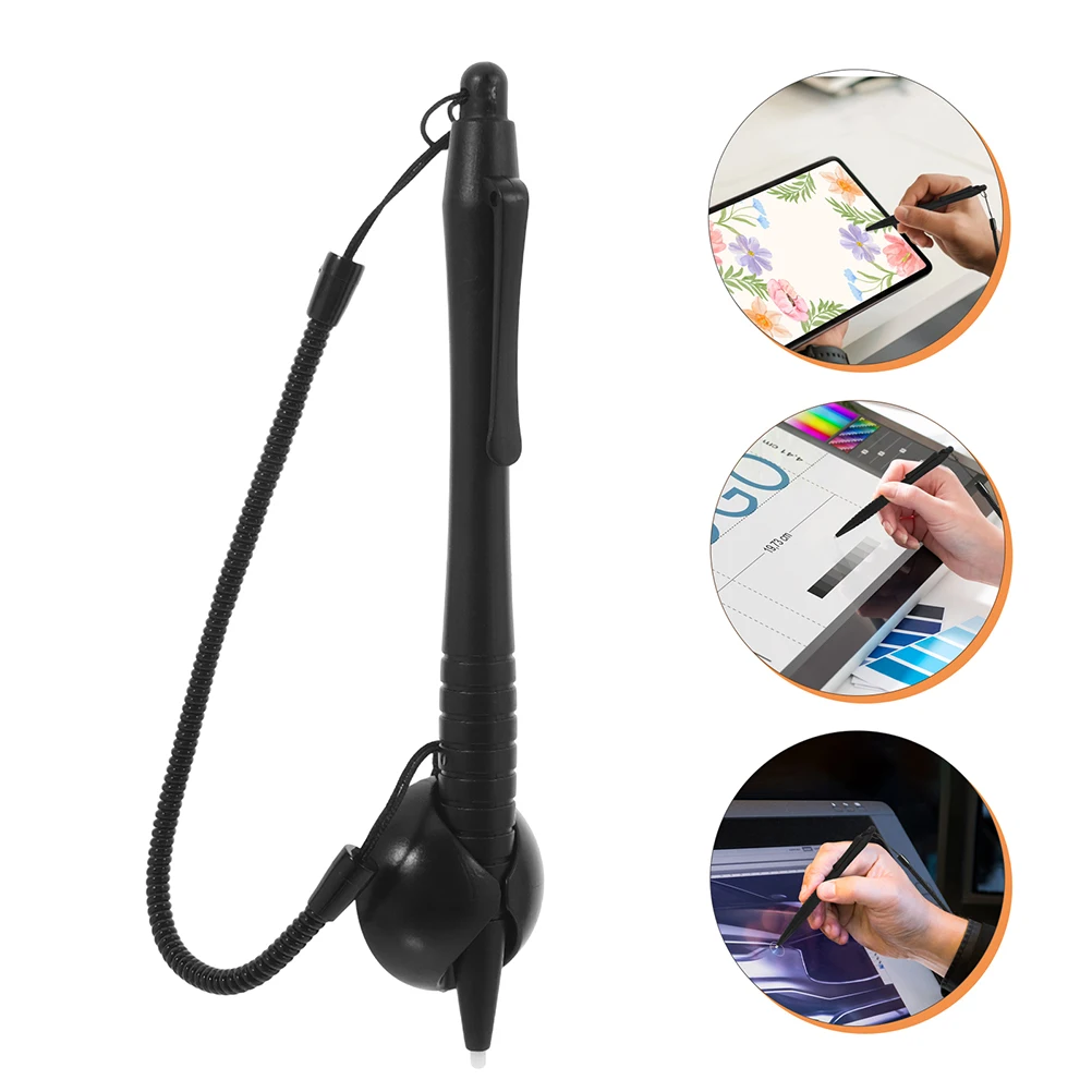 

3 pcs Resistive Stylus Pen Universal High Sensitive Touchscreen Writing Pen For Tablet Phone With Anti-Loss Lanyard Base
