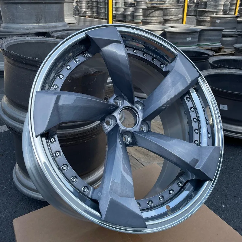 

Кованые диски Viaol Two Pieces для GT GSF F430 Veloster N C8 Corvette Split 5