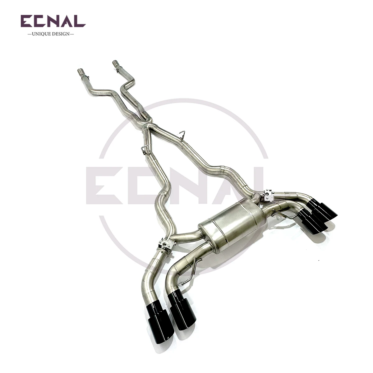 

Выхлопная система Ecnal Exhaust Valved Catback для BMW G14 G15 G16 M850i V8 4.4T 2019-2023, спортивная выхлопная система с клапаном и глушителем