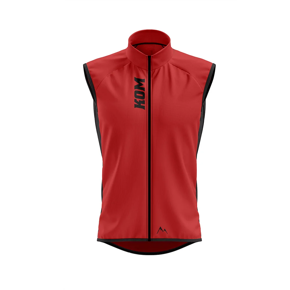 Cycling \'Don\'t Stop Keep Climbing\' Vest Waterproof/Windproof Sleeveless Bicycle Gilet Cortavientos Ciclismo Hombre Chaleco