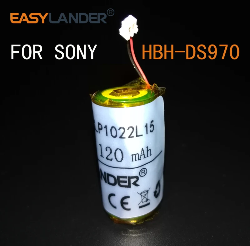 3.7V 120mAh GP1022L15 LP1022L15  Battery for Sony Ericsson HBH-DS970 HBH-DS980 Wireless Bluetooth