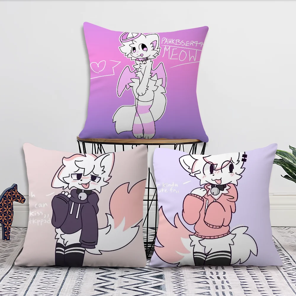 Cartoon B-Boykisser S-Silly Cat Decoration Room Home Sofa living Office Car Nordic Simplicity Pillow Cover