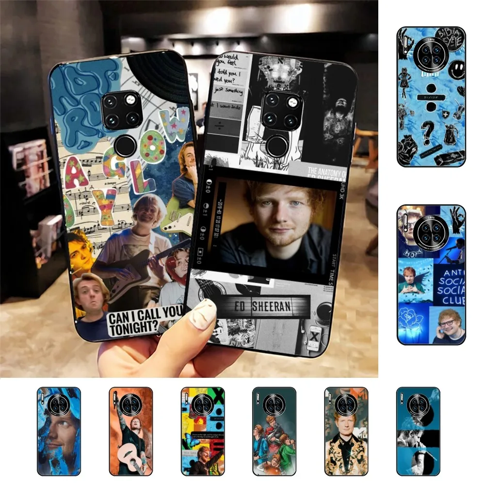 Ed Singer S-Sheeran Phone Case For Huawei Mate 10 20 30 40 50 Lite Pro Nova 3 3i 5 6 SE 7 Pro 7SE