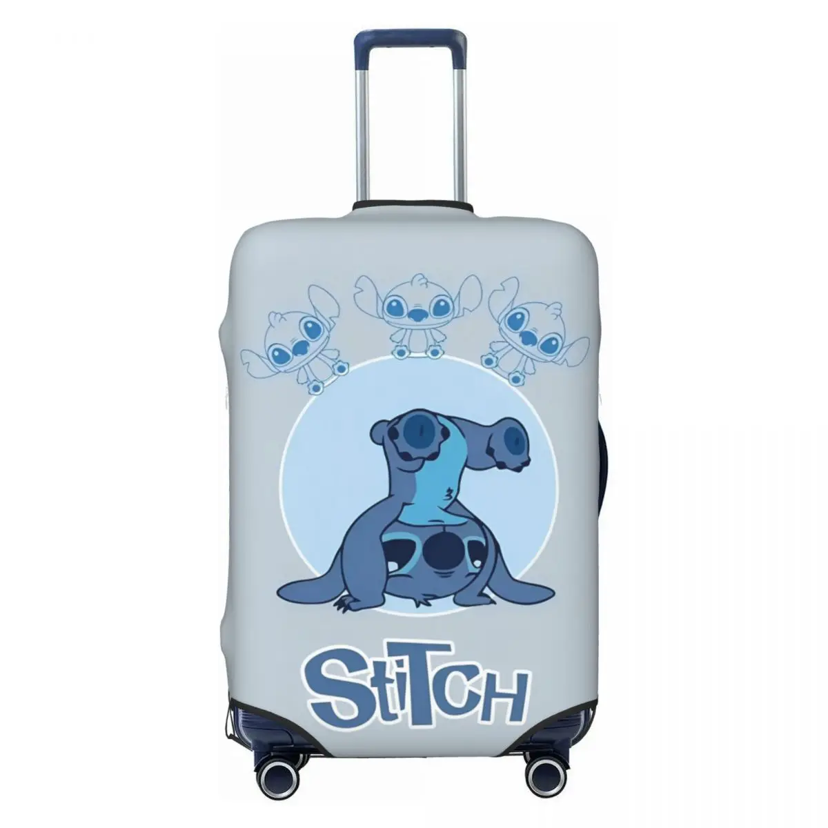 

Stitch Cute Cartoon Animation Suitcase Cover Holiday Business Fun Luggage Case Protection