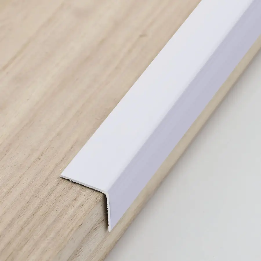 

Aluminum Peel and Stick L Molding Corner Guards with 90 Angle for Wall Door Frame Cabinet Baseboard Protection and Decoration, 5