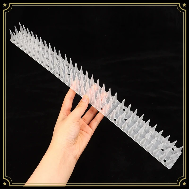 DIY Accessories Repeller Cat Plastic Bird Repellent Anti Pigeon Anti-bird Squirrel Garden Fences Control Transparent Spikes