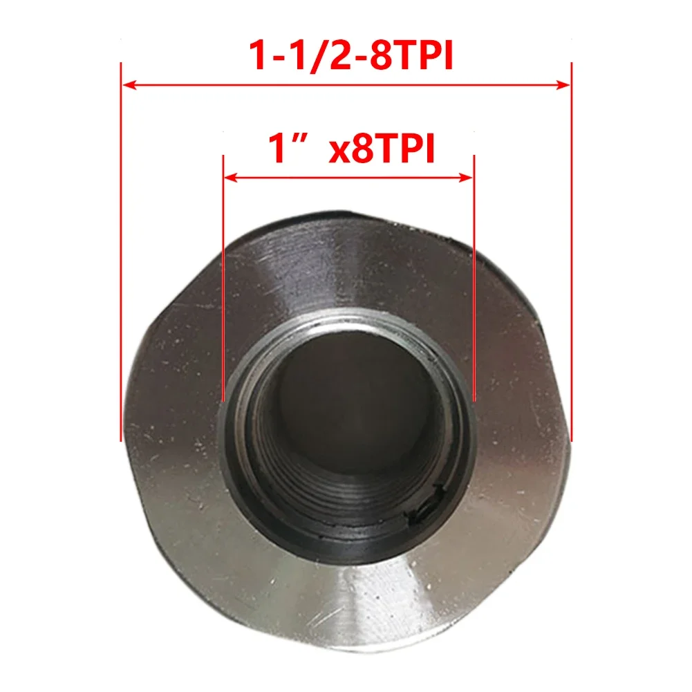 Pengaturan Bubut Adaptor Chuck Bengkel Kayu Adaptor Ulir Chuck Bubut Panjang Adaptor Headstock Kira-kira. 1.57