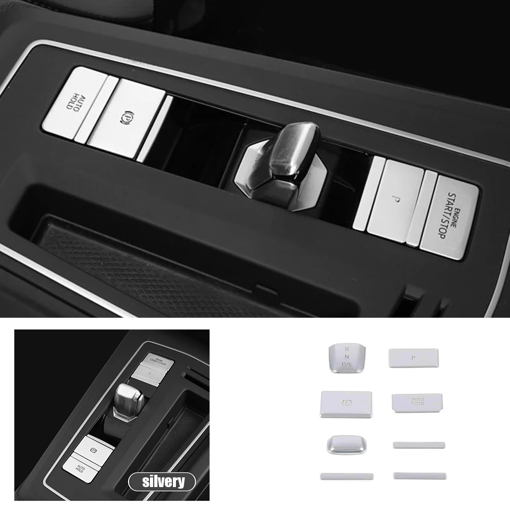 

For Volkswagen VW Golf 8 MK8 2022 2021 Auto Central Control Gear Shift Panel Buttons Covers Stickers Trim Interior Accessories