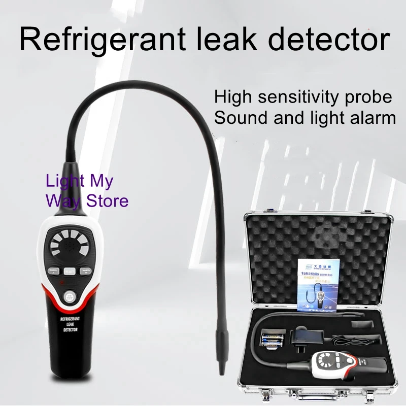 

RLD-382P Leak Detector Air Conditioning Refrigeration System Leak Detection Refrigerant Refrigerant Leak Electronic Detector