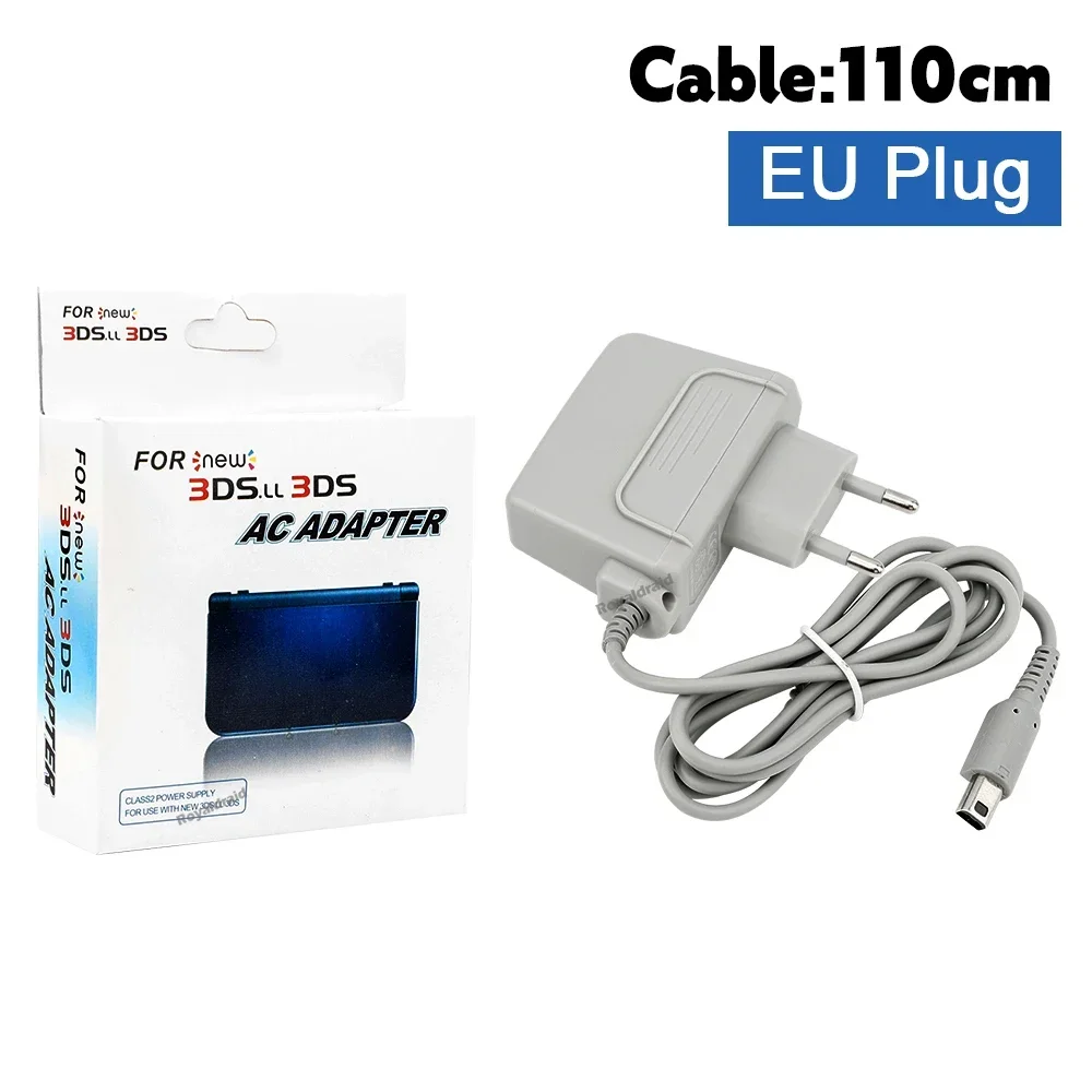 EU/VS Stekkeradapter AC-adapter 100V-240V voor NIEUWE 3DS XL LL AC-voeding voor DSi XL 2DS 3DS gameconsole