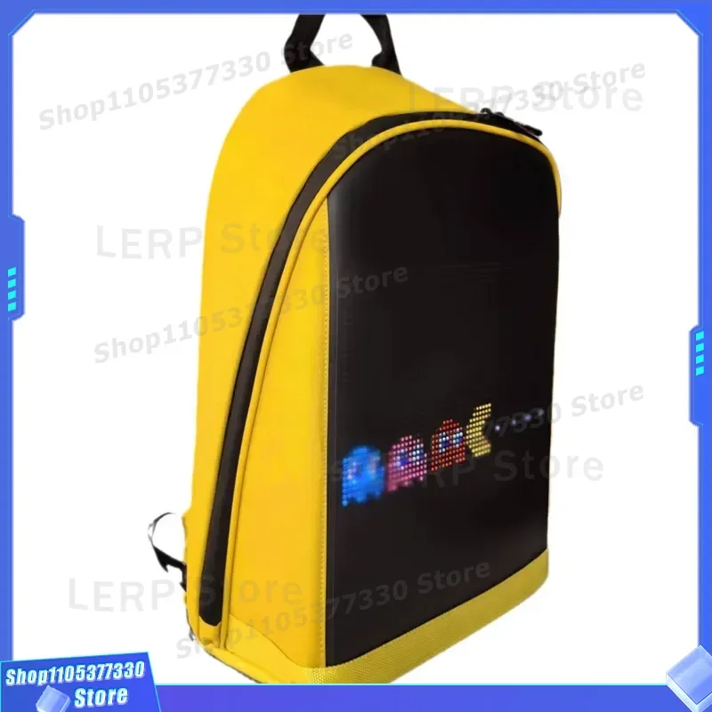 Cool LED Backpack for Cycling Smart Light Up Bag Youth Culture Entertainment Hot Shake Design Advertising Display Store