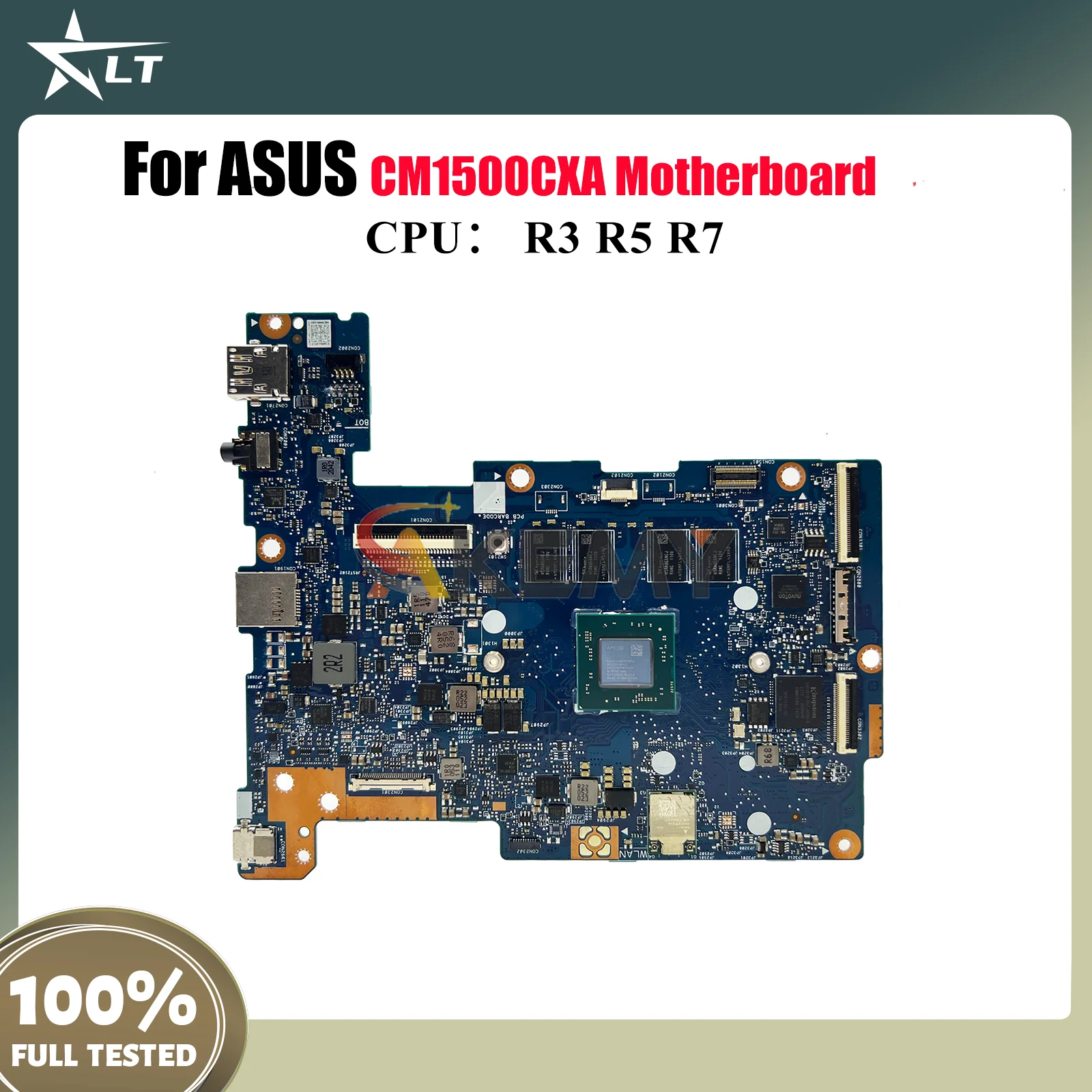 

CM1500CXA Laptop Motherboard For ASUS Chromebook CM1500C CM1500CXA Notebook Mainboard With R3 R5 R7 CPU 100% tests OK fast ship