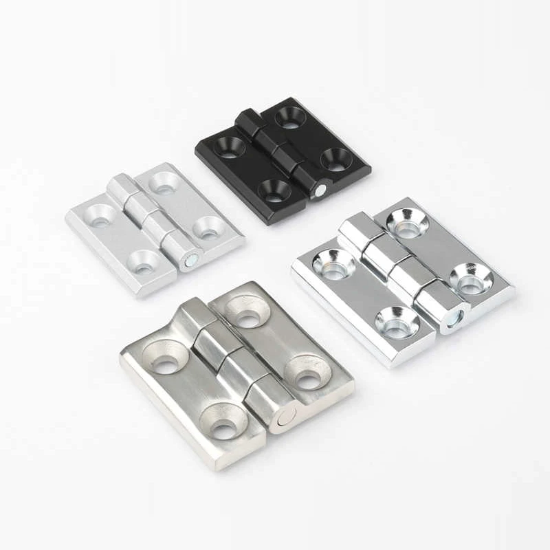 1PCS CL218 Zinc Alloy Industrial Hinge Distribution Cabinet Electrical Box Door Hinge Heavy-duty Stainless Steel Folding