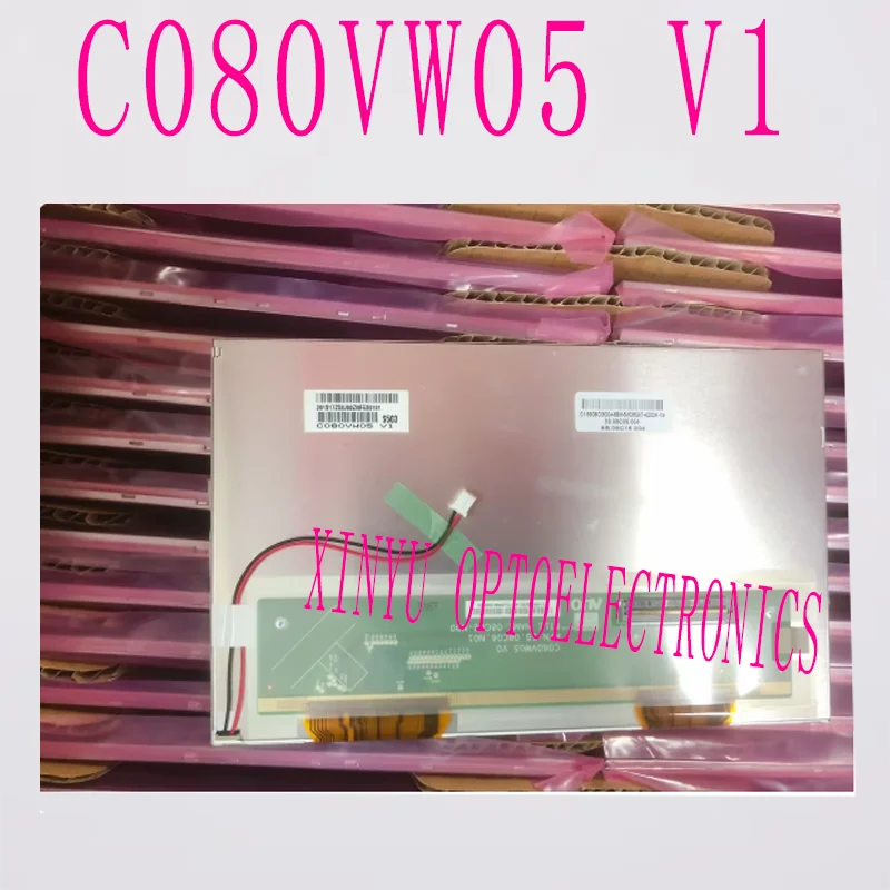 

Для AUO 8-дюймовый TFT ЖК-экран C080VW05 V1 C080VW05 V0 автомобильная панель дисплея