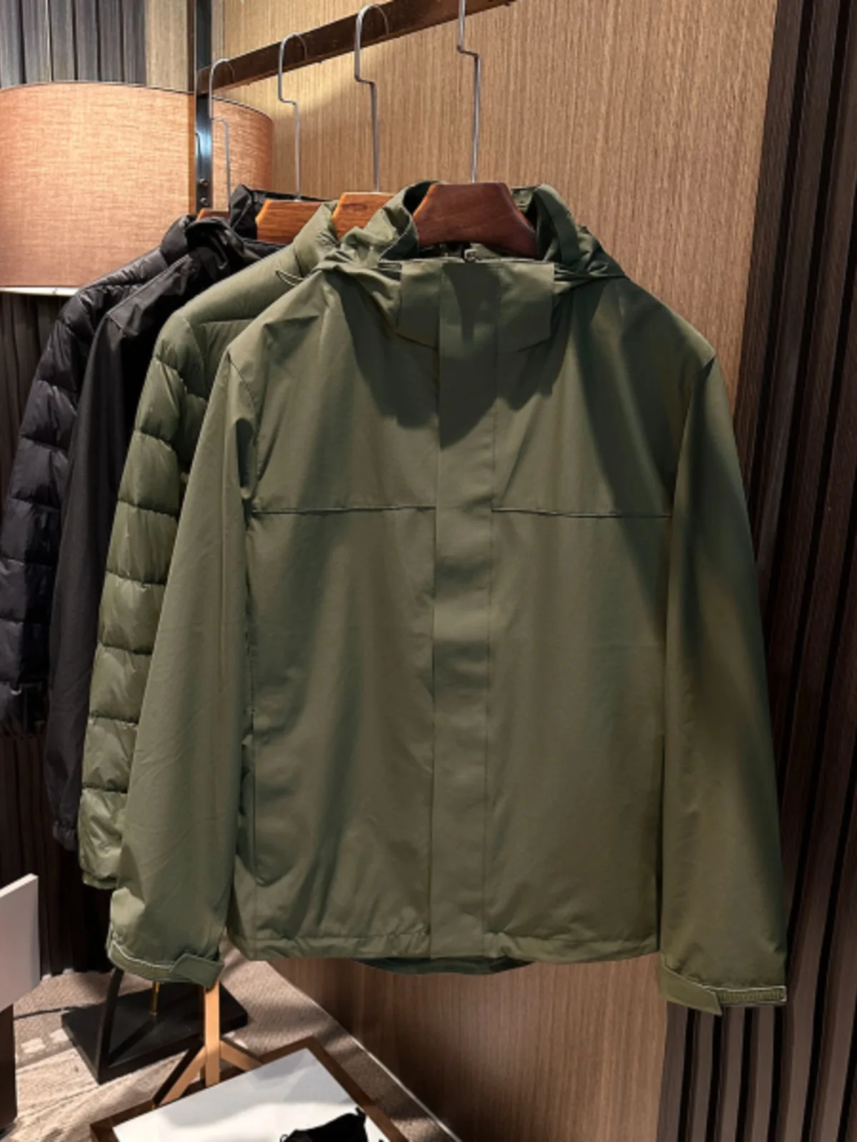 

Съемный внутренний пуховый джет, ветрозащитный, водонепроницаемый, нейлоновая, для улицы, для ношения, для молодежи, для бизнеса, повседневный Sle