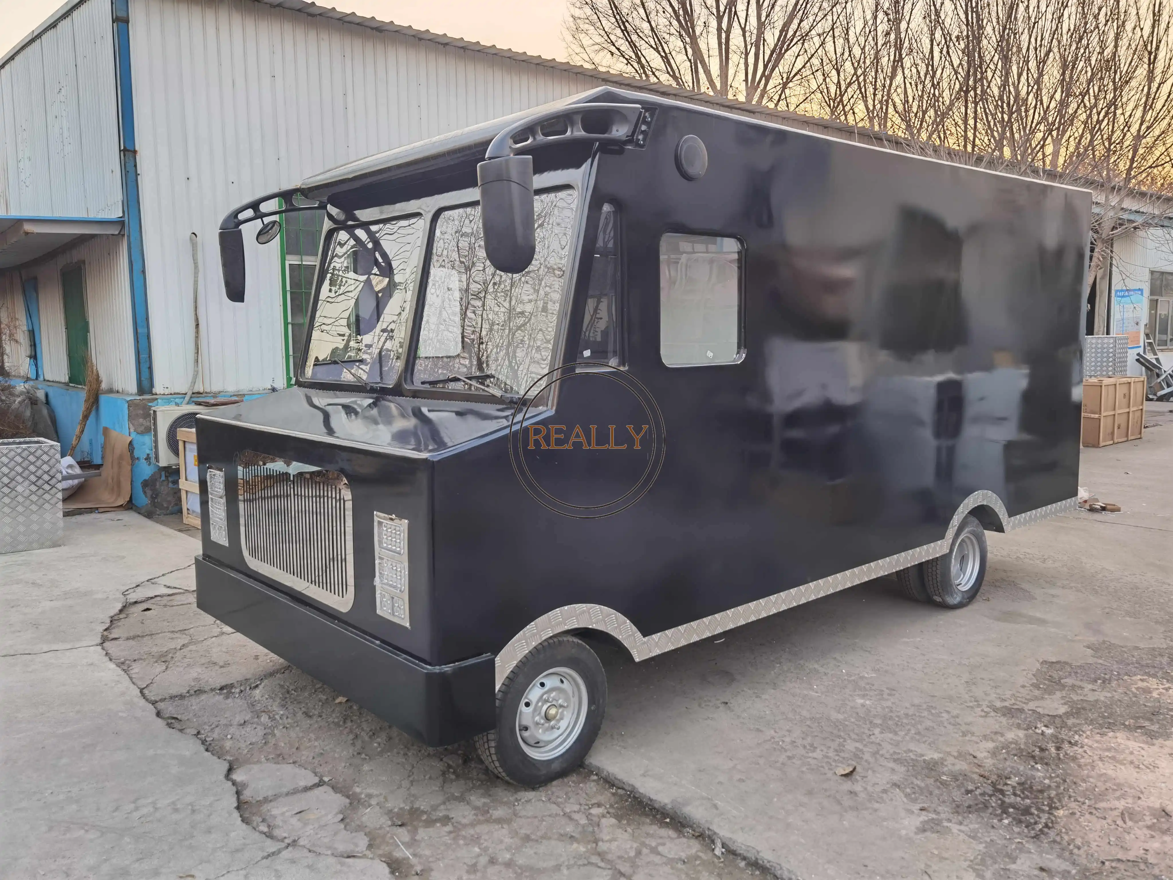 Hot Selling Coffee Vending Panini Chinese Food Van Rolling Cart Vintage USA Trailer Food Truck Used Sale