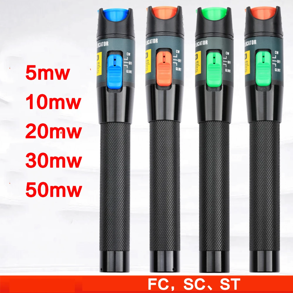 

Металлический Визуальный дефектоскоп, VFL тестер оптоволоконных кабелей, 50 мм, 30 МВт, 20 МВт, 10 мВт, 5 мВт, 10 км, 20 км, 30 км, 50 км